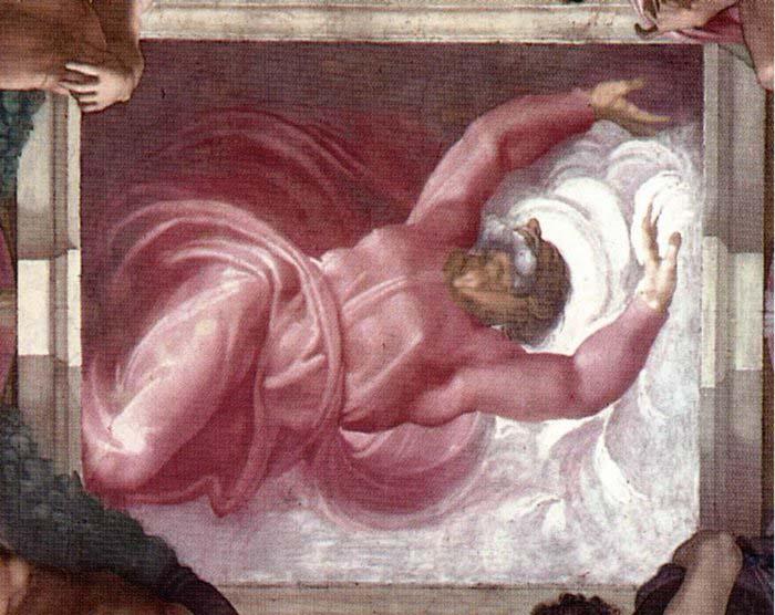 Michelangelo Buonarroti Separation of Light from Darkness France oil painting art
